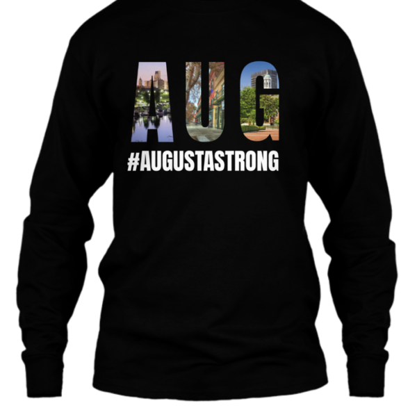 Augusta Strong Long Sleeve Black Tee